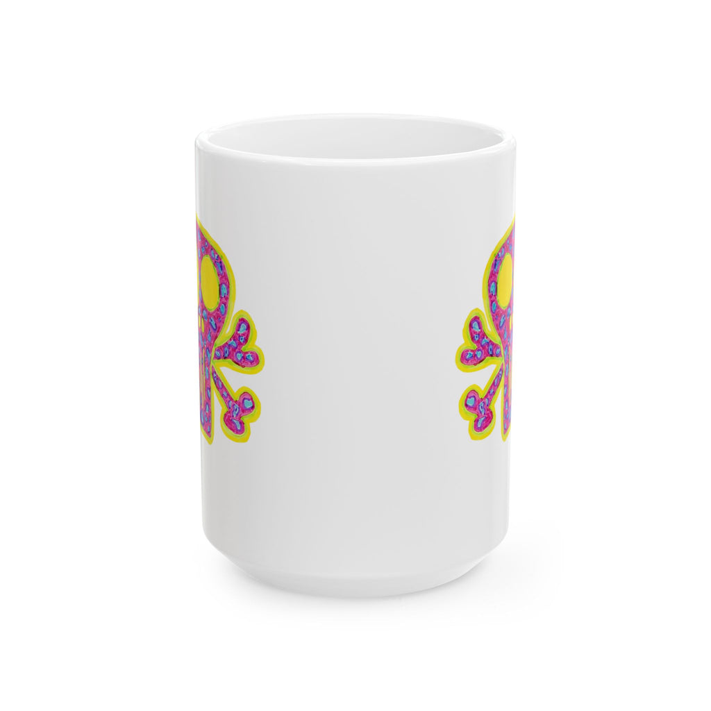 Leopard Skull Mug