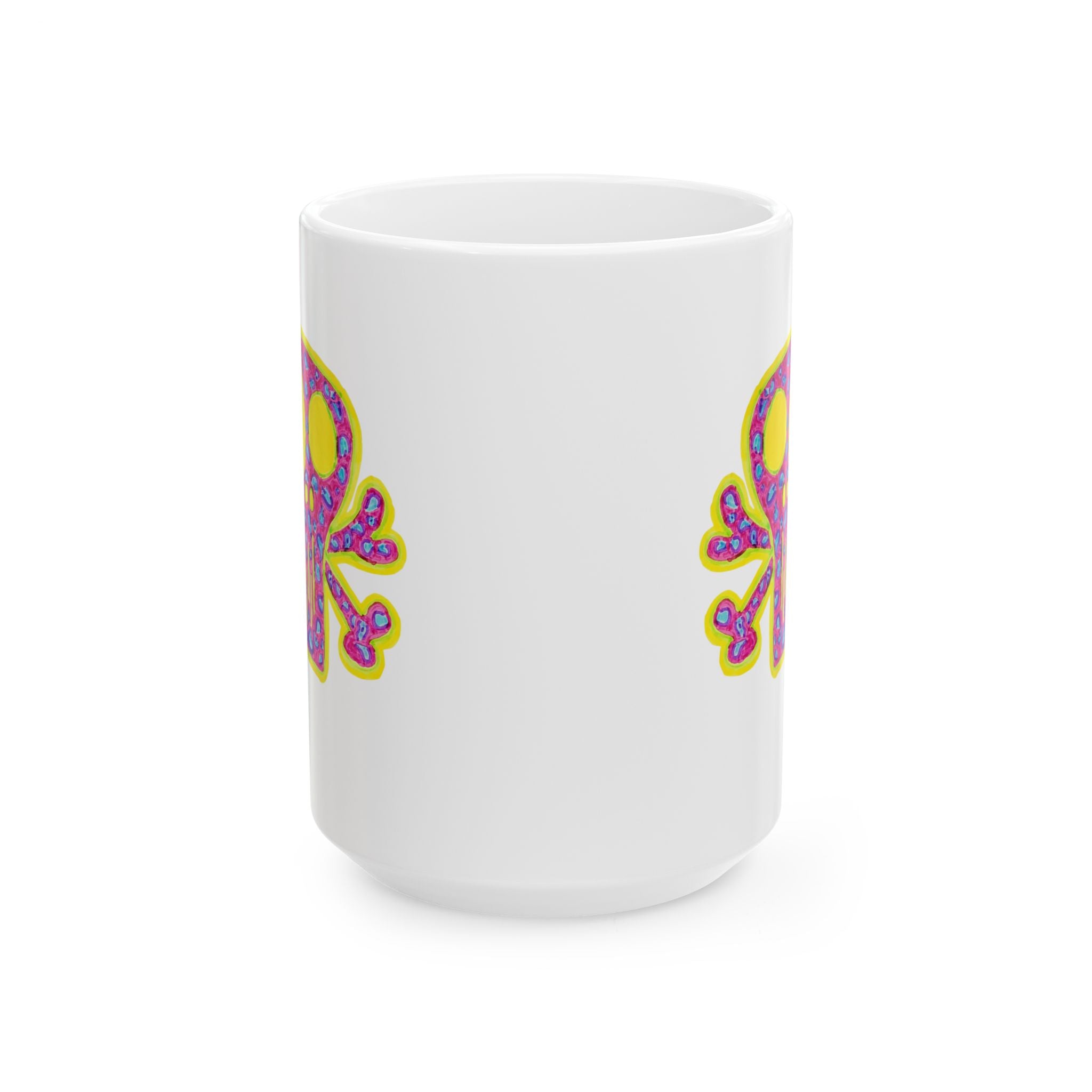 Leopard Skull Mug